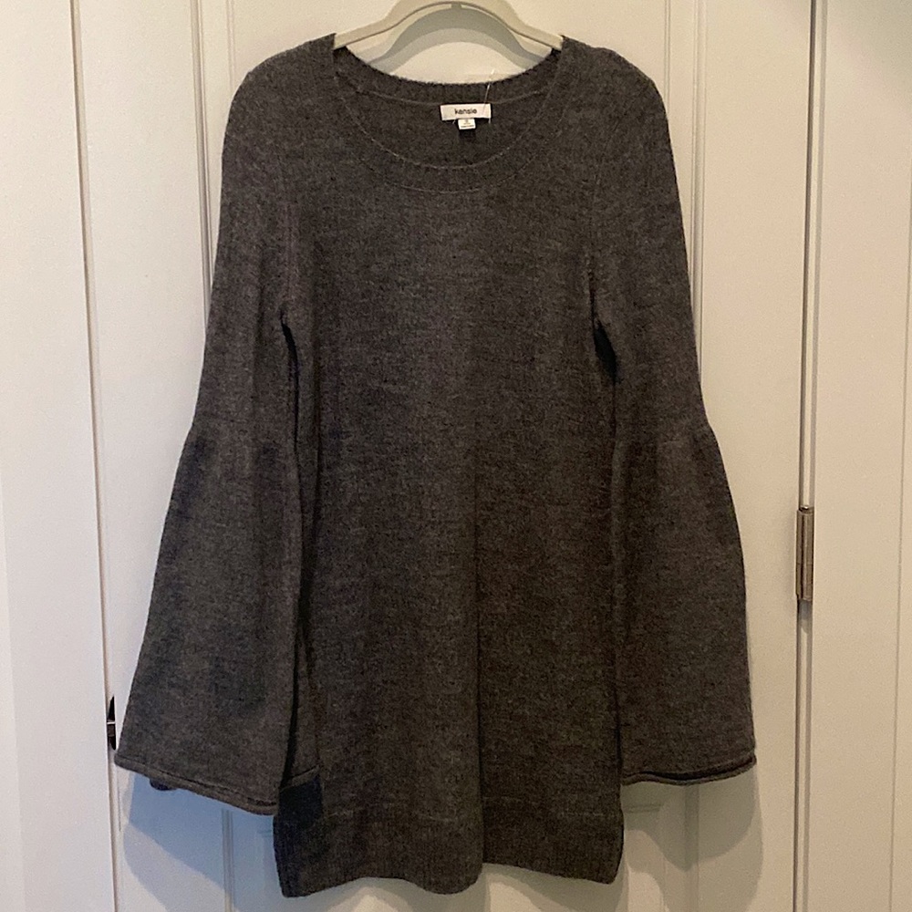 Kensie Bell Sleeve Sweater Dress